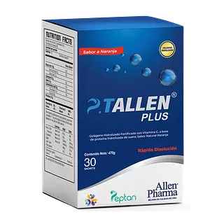 Colageno Efervecente Hidrolizado Tipo 2 Allen Nutricion