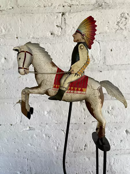 Móvil Jinete Piel Roja Balancín - Indonesia 1990