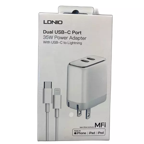 Ldnio Dual Usb-C Port 35w Power