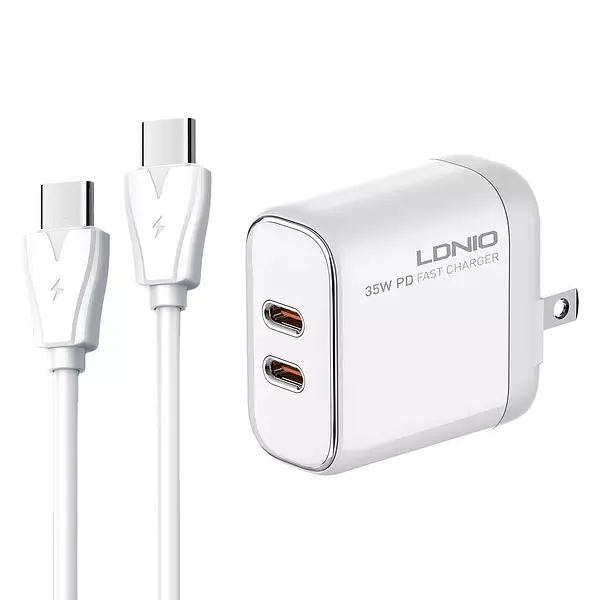 Ldnio Dual Usb-C Port 35w Power