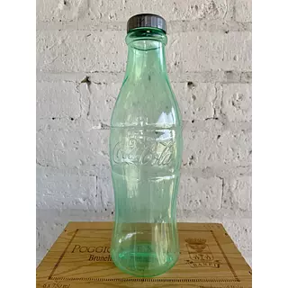Botella Monedero Coca Cola Verde Translúcido