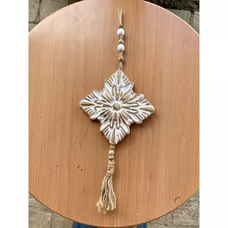 Flor Tallada En Madera