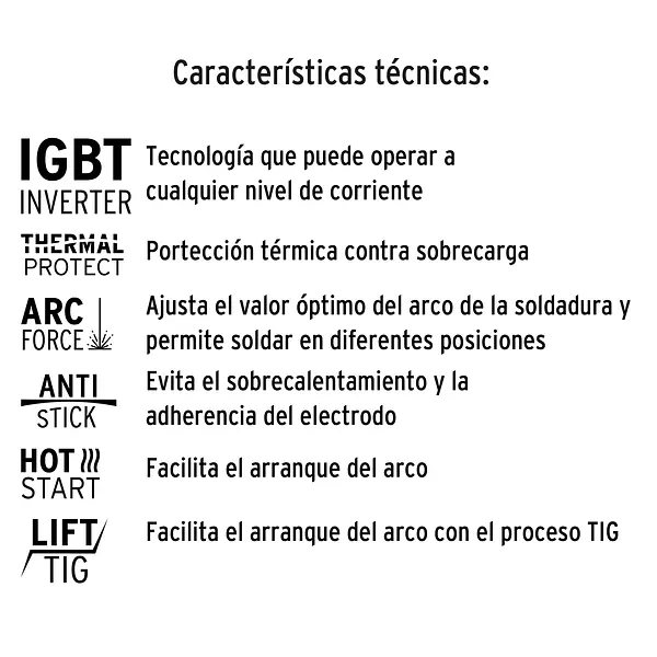 Soldadora Inversora, 100a, 127v, Pretul