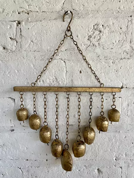 Móvil Colgante Con 9 Cencerros