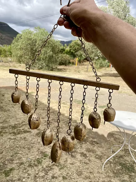 Móvil Colgante Con 9 Cencerros