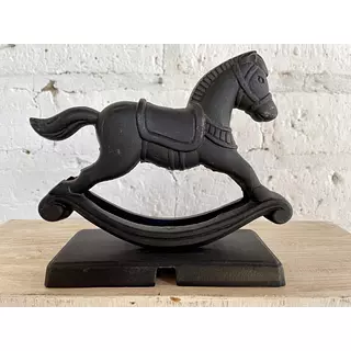 Caballo Balancín En Hierro Fundido