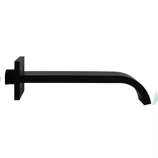 Pico Tina Semi Cuadrado Negro