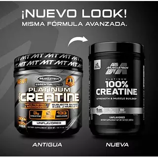 Creatina Monohidratada Platinum 400gr 80 Serv