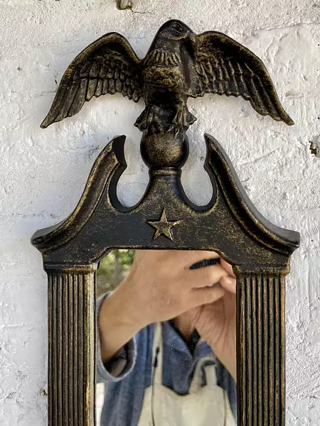 Espejo Candelabro Federal Vertical U.S.A 1970