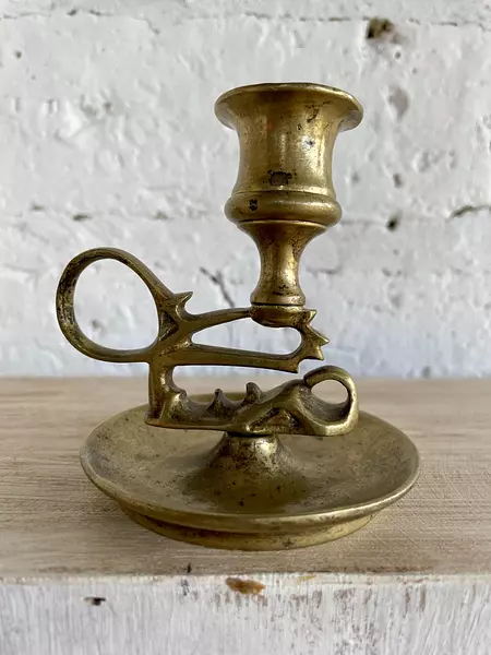 Candelero De Bronce - India 1960