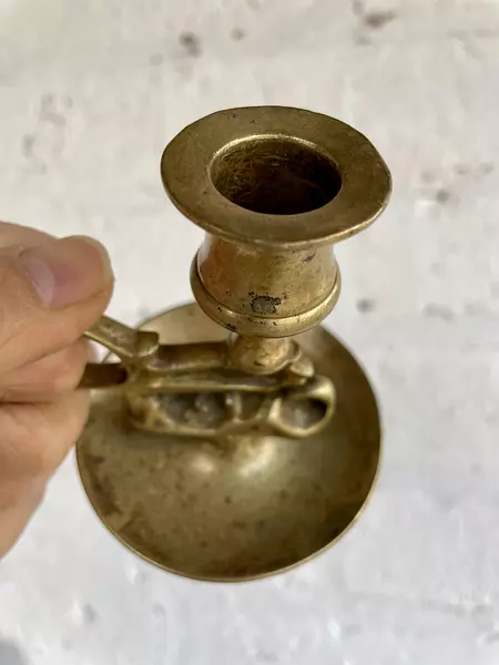 Candelero De Bronce - India 1960