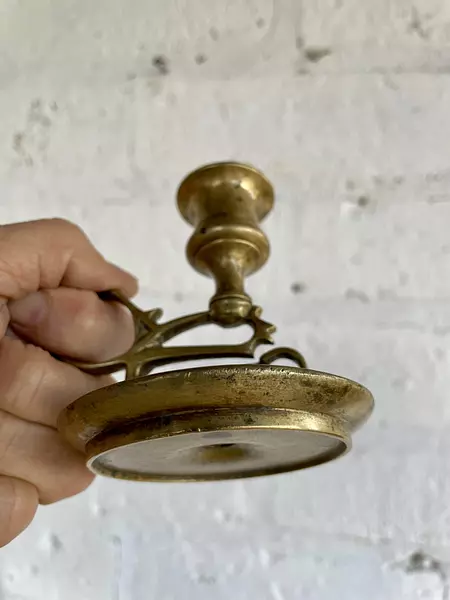 Candelero De Bronce - India 1960