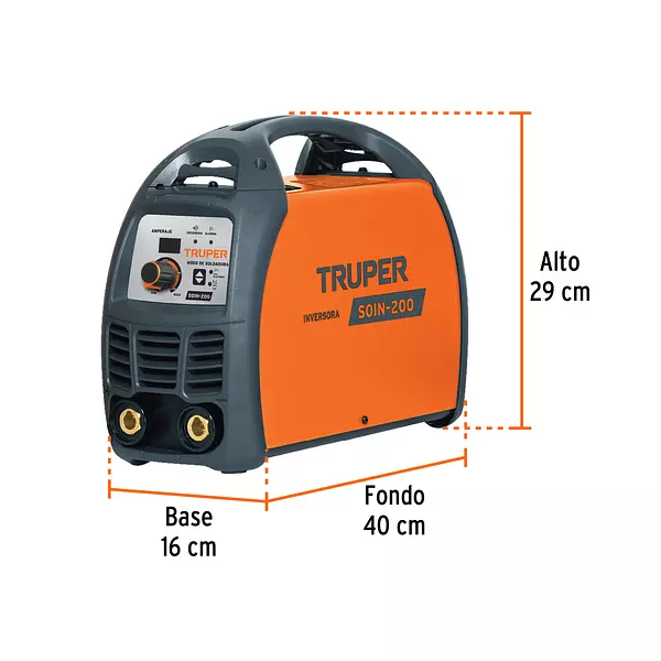 Soldadora Inversora 200 A, 220 V, Truper