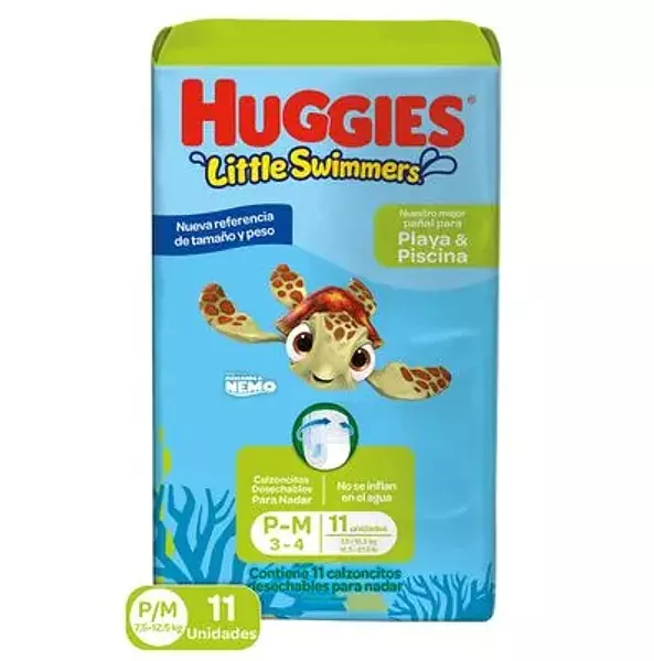 Pañales Huggies Little Swimmers Piscina Talla P-M