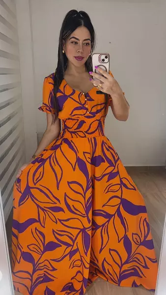 Vestido Naranja