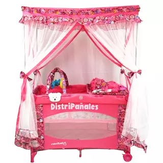 Corral Techo Alto Maxibaby Rosado