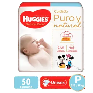 Pan.Huggies Nat.Car.P1 50Ud