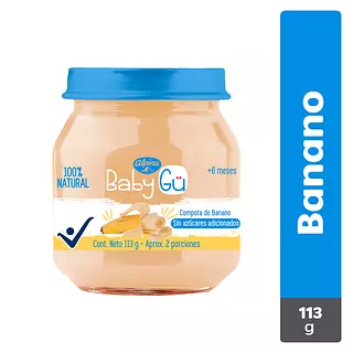 Compota Alpina Baby Gu Banano