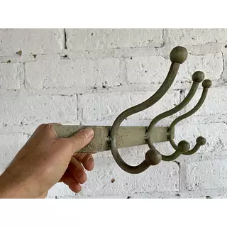 Perchero 3 Ganchos Con Apariencia Envejecida