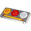 Stop Triple Redonda En Led 1046str