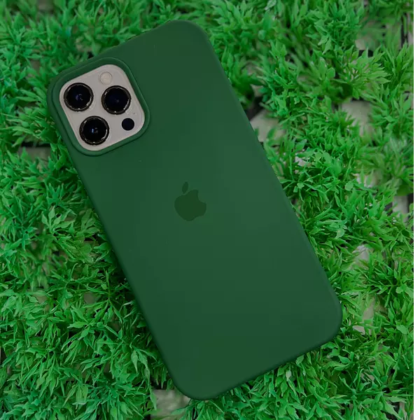 Silicon Case Verde Iphone 12pro+