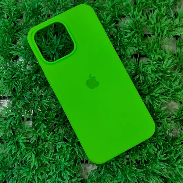 Silicon Case Verde Iphone 15pro+