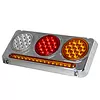 Stop Triple Redonda En Led 1010str