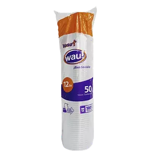 Vaso Wao 12 Onzas Transparente