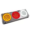 Stop Triple Redonda En Led 1030st