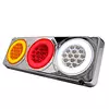 Stop Triple Redonda En Led 1030st