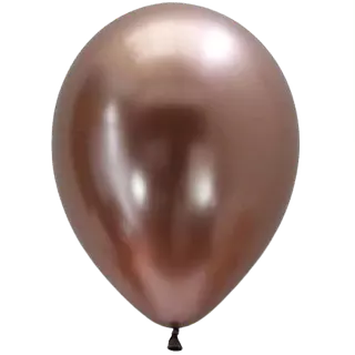 Globo R-12x12 Cromado Oro Rosa