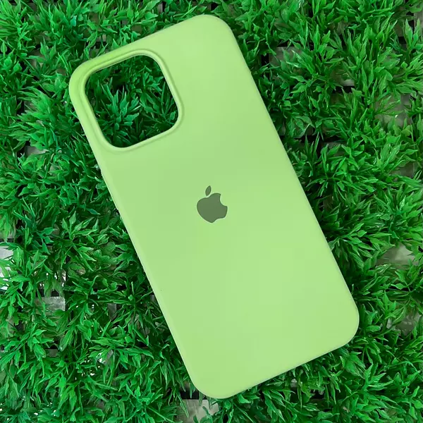 Silicon Case Verde Menta Para Iphone 15 Pro+