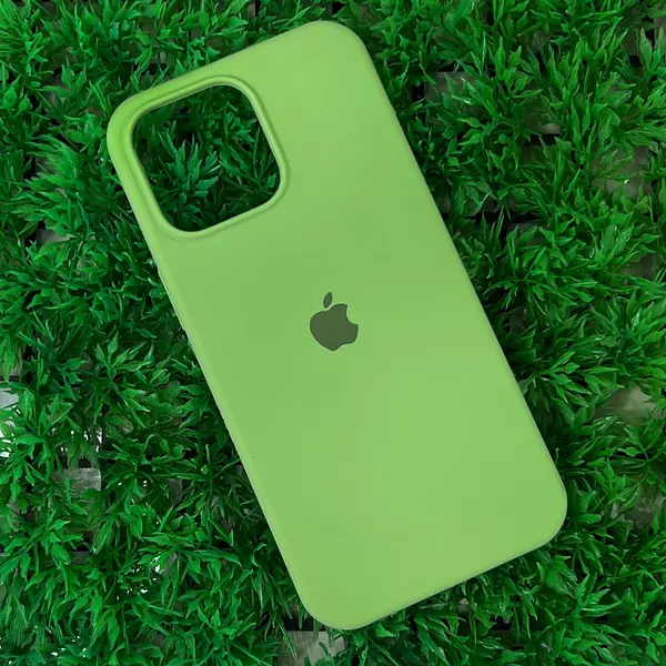 Silicon Case Verde Menta Iphone 15 Pro