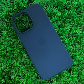 Silicon Case Azul Iphone 14
