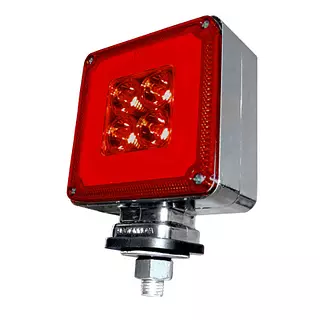 Semáforo Cuadrado En Led 1044