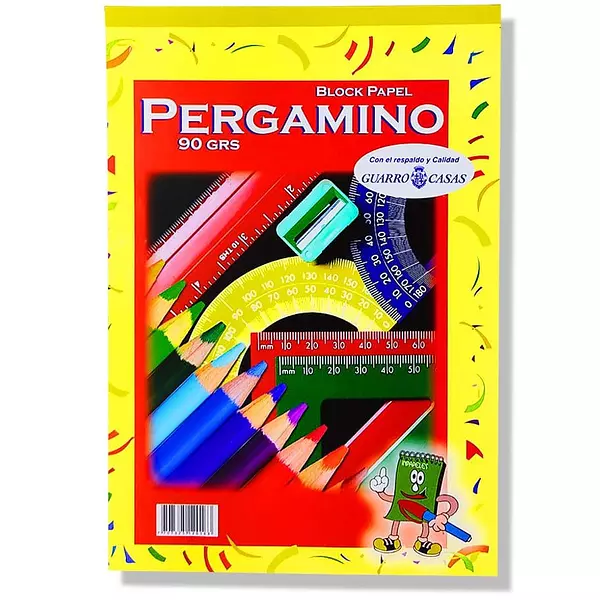 Papel Pergamino 1/8 90g X 10