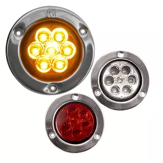 Stop Redondo En Led 1020a