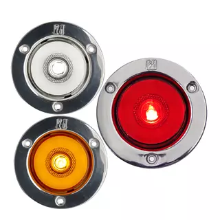 Stop Redondo En Led 1050a