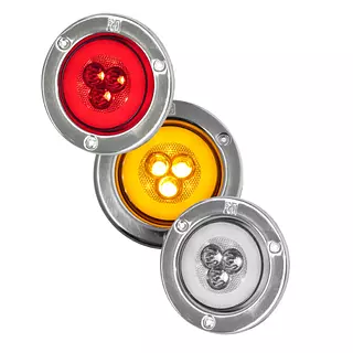 Stop Redondo En Led 1051a