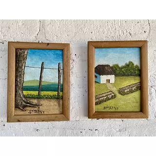 Oleos Originales X 2 Gómez 1997