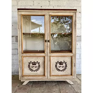 Mueble Vitrina 2 Puertas