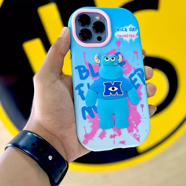 Case Diseño Animado Monster Iphone 13