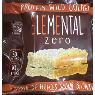 Blondie Sin Azúcar Elemental 25gr Proteína Chocolate Blanco