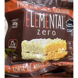 Blondie Sin Azúcar Elemental 25gr Proteína Caramelo