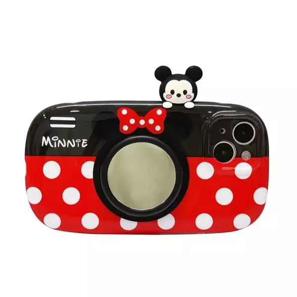 Case Diseño Animado Minnie Espejo Iphone 13