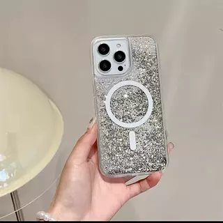 Case Diseño Escarcha Magsafe Iphone 14