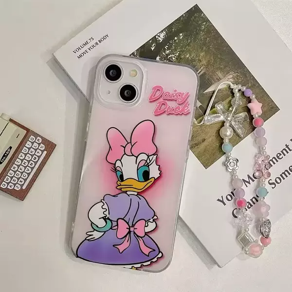 Case Diseño Animado Daisy Duck Para Iphone 14