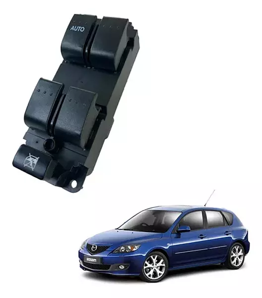 Switch Elevavidrio Principal Mazda 3 / 6 Modelos 2006 - 2012