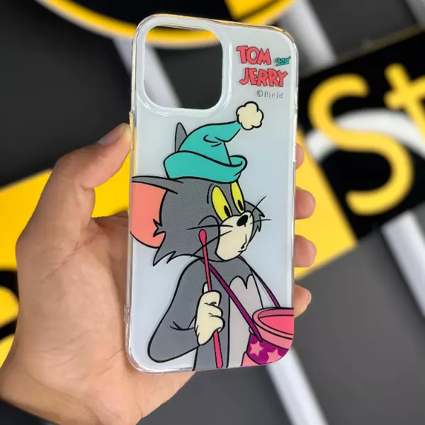 Case Diseño Tom Y Jerry Animado Iphone 12 Pro+