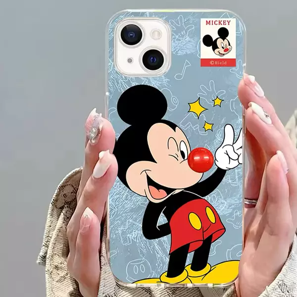 Case Diseño Animado Mickey Iphone 13